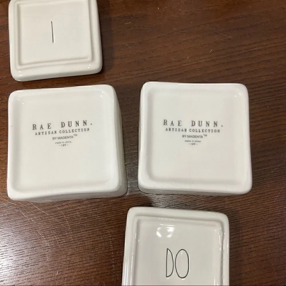 Rae Dunn artisan collection jewelry box “I Do” nwt